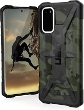 Защитный чехол URBAN ARMOR GEAR (UAG) Pathfinder Camo для Samsung Galaxy S20 (G980) - Forest: фото 1 из 8