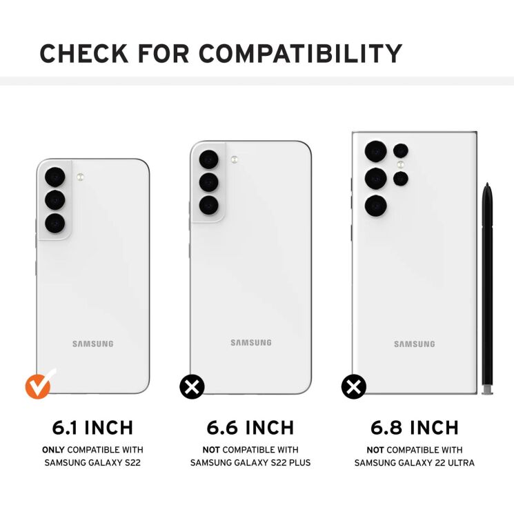 Защитный чехол URBAN ARMOR GEAR (UAG) Plyo для Samsung Galaxy S22 (S901) - Ice: фото 9 из 10