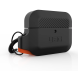 Защитный чехол URBAN ARMOR GEAR (UAG) Silicone для Apple AirPods Pro - Black/Orange (263222BO). Фото 7 из 12