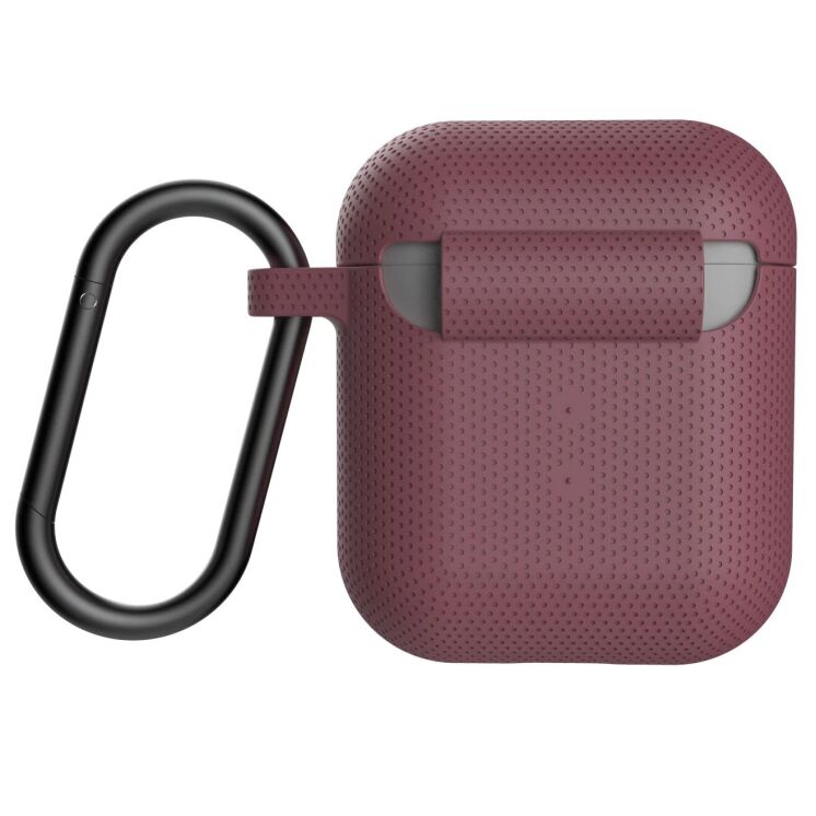 Защитный чехол URBAN ARMOR GEAR (UAG) [U] Dot Silicone Case для Apple AirPods 1 / 2 - Dusty Rose: фото 2 из 10