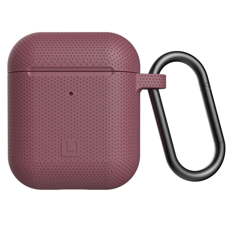 Защитный чехол URBAN ARMOR GEAR (UAG) [U] Dot Silicone Case для Apple AirPods 1 / 2 - Dusty Rose: фото 3 из 10