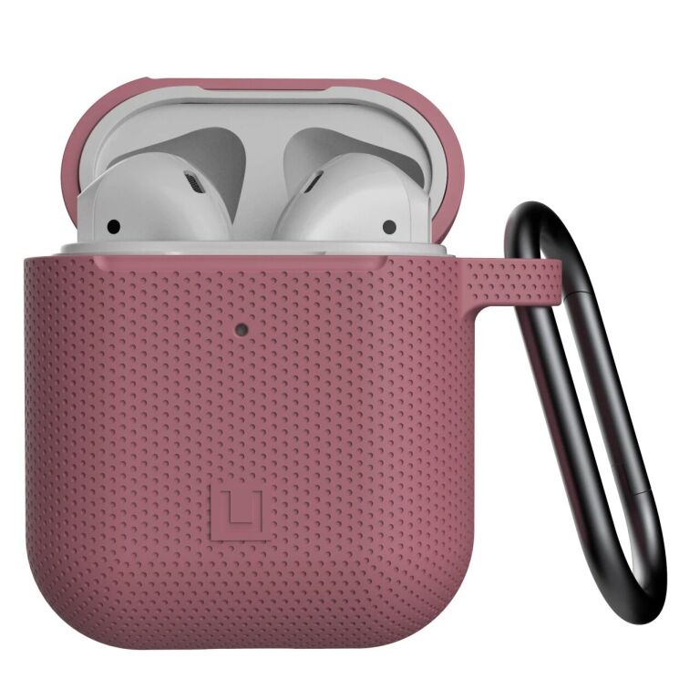 Защитный чехол URBAN ARMOR GEAR (UAG) [U] Dot Silicone Case для Apple AirPods 1 / 2 - Dusty Rose: фото 6 из 10