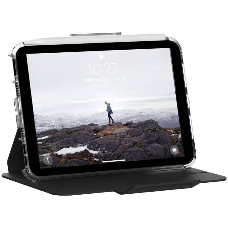 Захисний чохол URBAN ARMOR GEAR (UAG) [U] Lucent Series (FT) для Apple iPad mini 6 / 7 (2021/2024) 12328N314040 - Black: фото 6 з 13