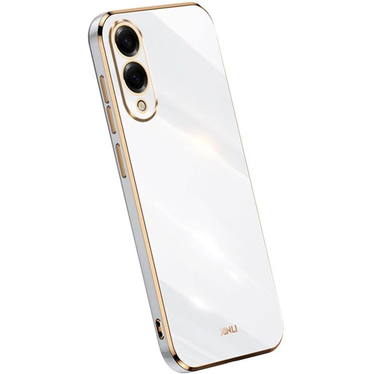 Защитный чехол XINLI Porcelain Design для Samsung Galaxy S25 Edge (S937) - White: фото 1 из 6