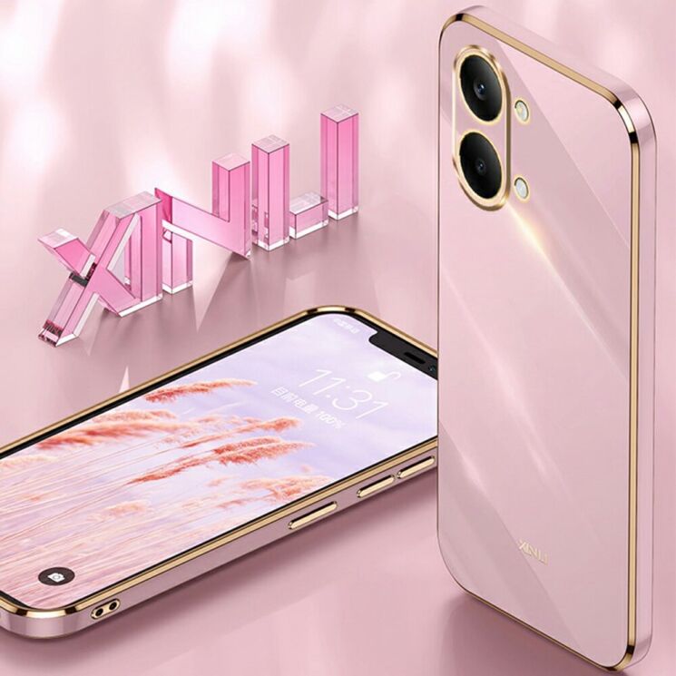 Защитный чехол XINLI Porcelain Design для Xiaomi Poco X8 Pro Max - Cyan (410808C) Защитный чехол XINLI Porcelain Design для Xiaomi Poco X8 Pro Max - Cyan: фото 4 из 8