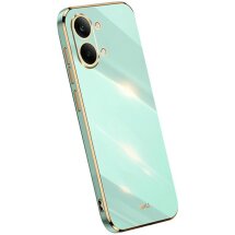 Защитный чехол XINLI Porcelain Design для Xiaomi Poco X8 Pro Max - Cyan: фото 1 из 8
