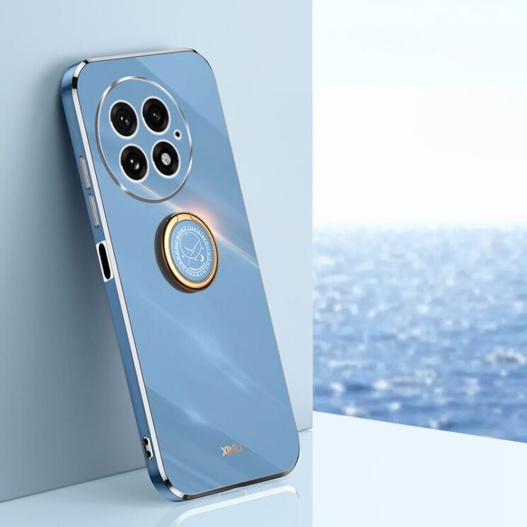 Защитный чехол XINLI Porcelain Magnetic для OnePlus 13 - Blue: фото 2 из 6