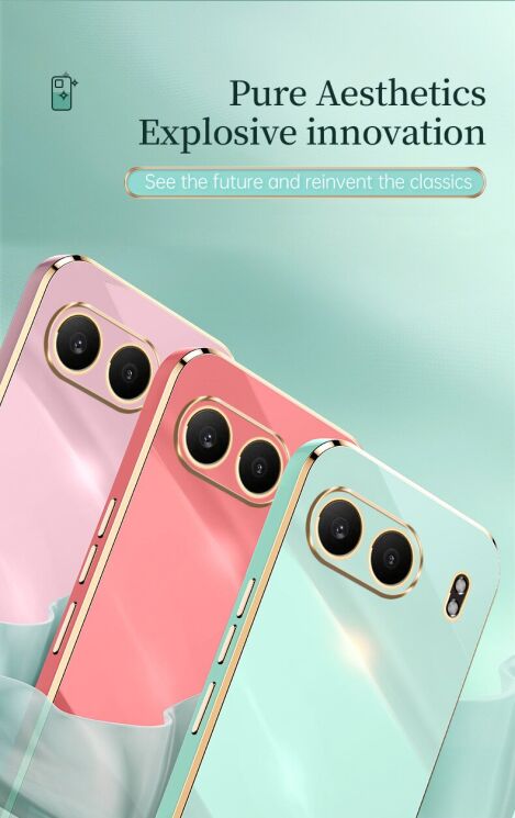 Захисний чохол XINLI Porcelain Magnetic для OnePlus Nord 4 - Cyan: фото 4 з 8