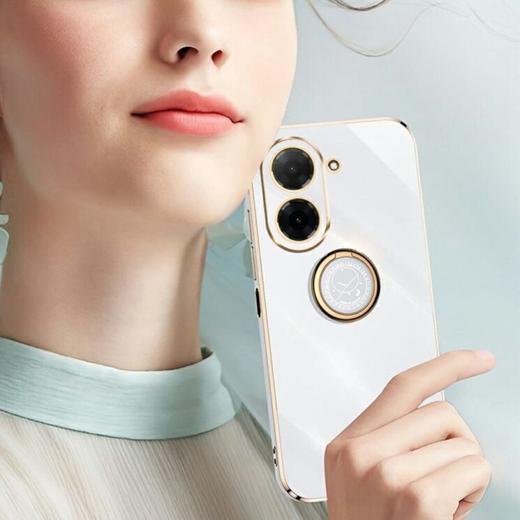 Защитный чехол XINLI Porcelain Magnetic для Xiaomi Redmi A5 - White: фото 5 из 7
