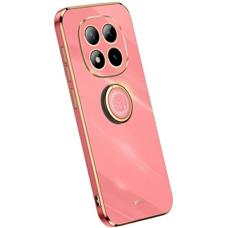 Защитный чехол XINLI Porcelain Magnetic для Xiaomi Redmi Note 15 Pro Plus / Poco M8 Pro 5G - Red: фото 1 из 5