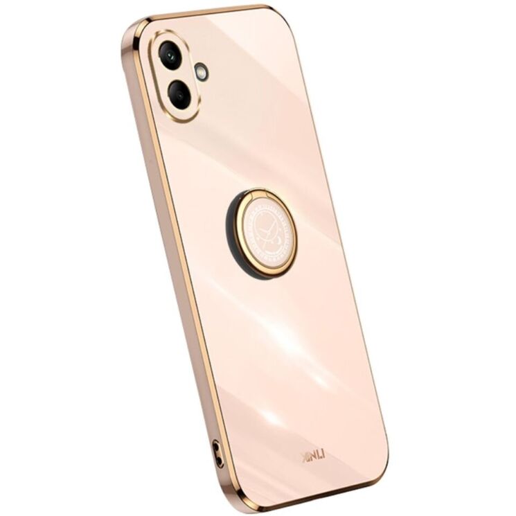 Защитный чехол XINLI Porcelain Ring для Samsung Galaxy A06 (A065) - Pink: фото 1 из 5
