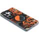 Защитный чехол YOUNGKIT Camouflage Circuit MagSafe для Samsung Galaxy S26 Ultra (S948) - Orange (408549O). Фото 5 из 7