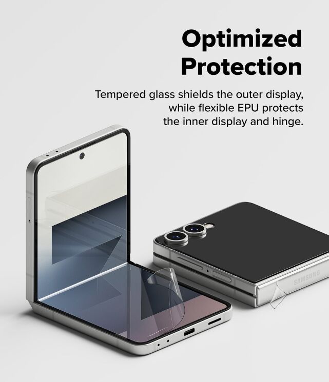 Защитный комплект Ringke 3 in 1 Protector Pro для Samsung Galaxy Flip 7 (8800293855965): фото 6 из 27