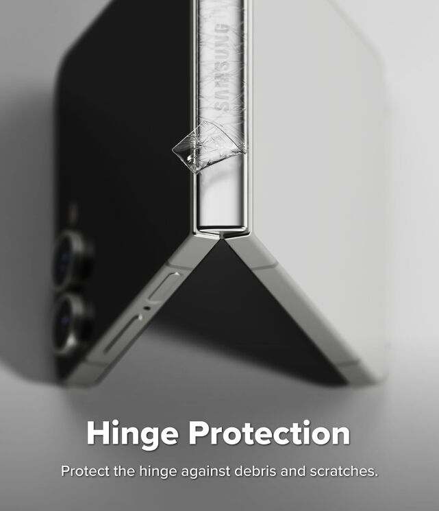 Защитный комплект Ringke 3 in 1 Protector Pro для Samsung Galaxy Flip 7 (8800293855965): фото 18 из 27