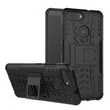 Защитный чехол UniCase Hybrid X для ASUS ZenFone Max Plus (M1) ZB570TL - Black: фото 1 из 10
