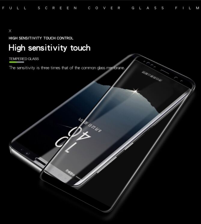 Защитное стекло MOFI 3D Curved Edge для Samsung Galaxy Note 9 - Transparent: фото 8 из 11