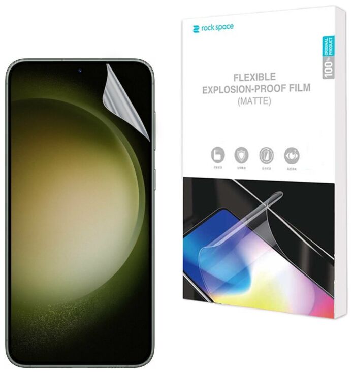 Антиблікова плівка на екран RockSpace Explosion-Proof Matte для Samsung Galaxy S23 Plus (S916): фото 1 з 8
