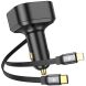 Автомобильное зарядное устройство Hoco NZ13 Clever PD30W + кабель Type-C to Lightning - Black (923282B). Фото 2 из 8