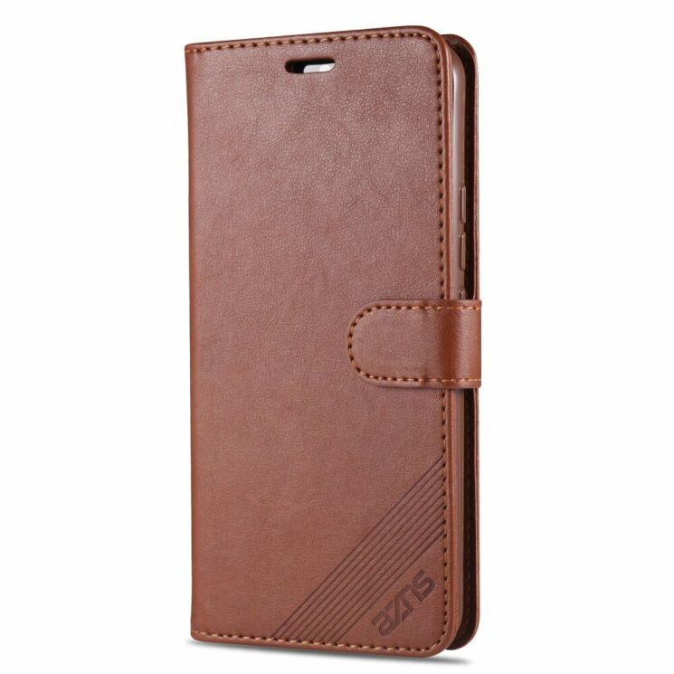Чехол AZNS Wallet Case для VIVO Y19 - Brown: фото 2 из 13
