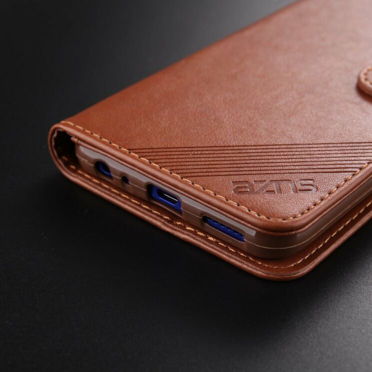 Чехол AZNS Wallet Case для VIVO Y19 - Brown: фото 11 из 13