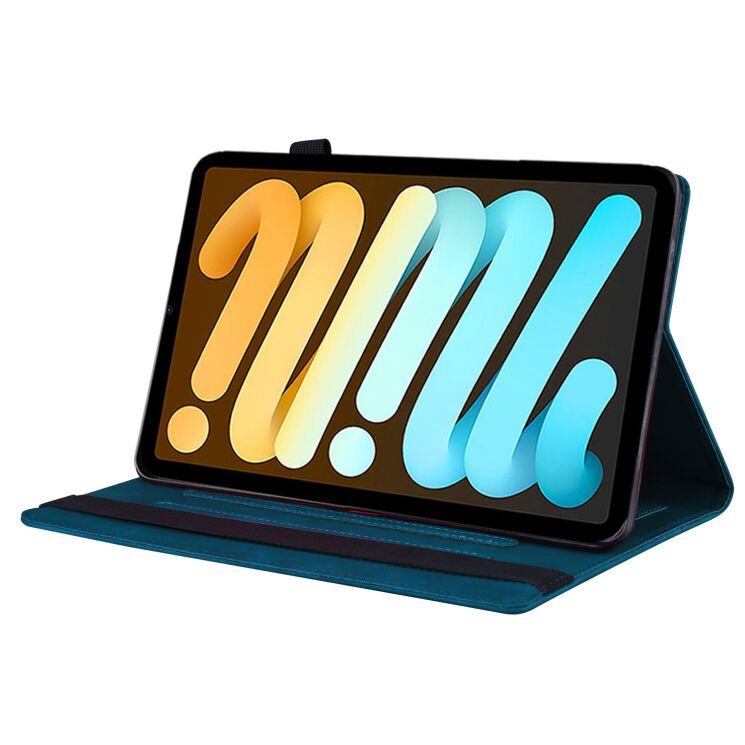 Чехол Deexe Business Style для iPad mini 8 - Blue: фото 3 из 9