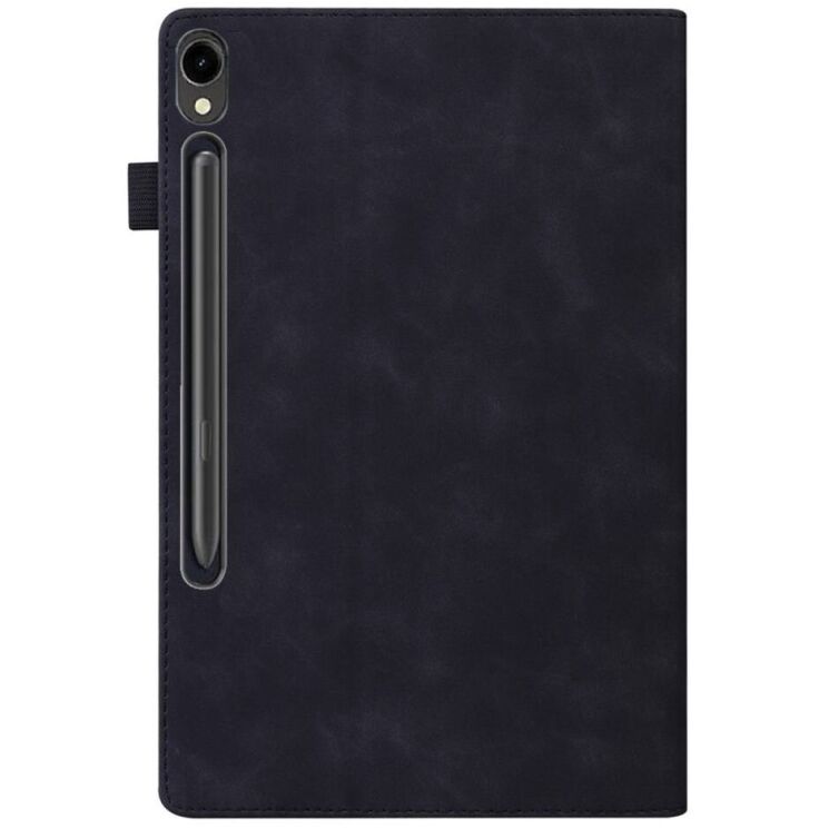 Чохол Deexe Business Style для Samsung Galaxy Tab S9 (X710/716) - Black: фото 6 з 8