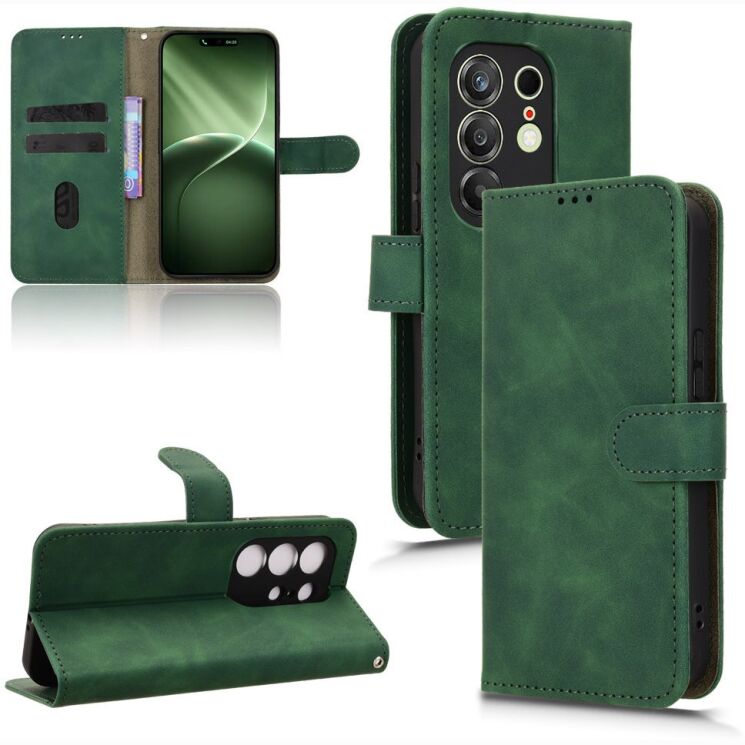 Чохол Deexe Classic Wallet для TECNO Camon 50 - Green (386332G) Чохол Deexe Classic Wallet для TECNO Camon 50 - Green: фото 7 з 7