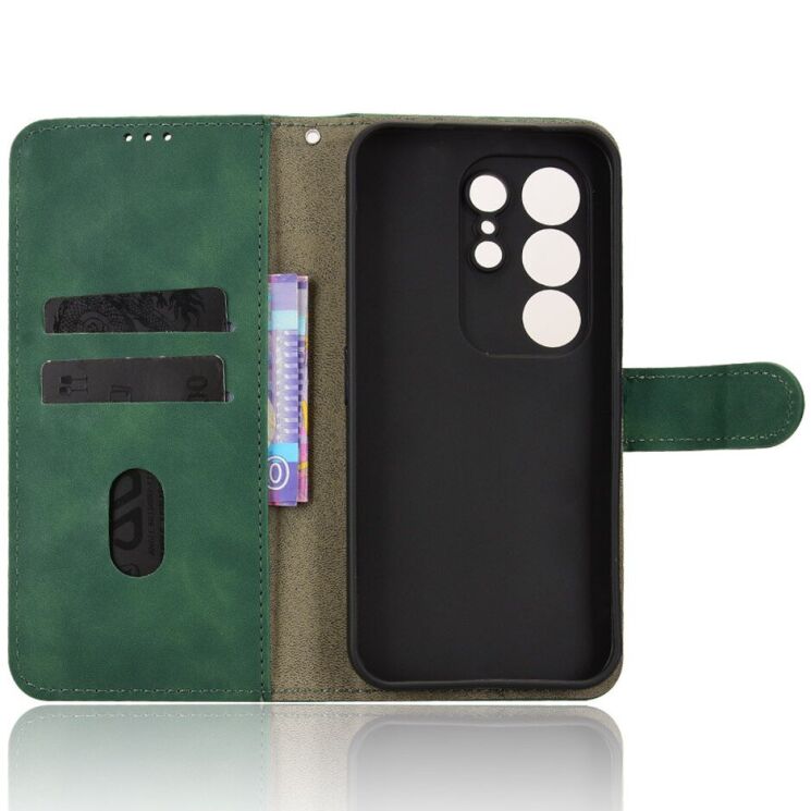 Чохол Deexe Classic Wallet для TECNO Camon 50 - Green (386332G) Чохол Deexe Classic Wallet для TECNO Camon 50 - Green: фото 4 з 7