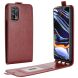 Чохол Deexe Flip Case для Realme 7 Pro - Brown (250624Z). Фото 1 з 9