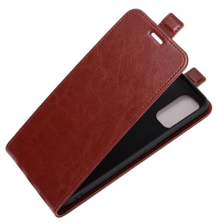 Чохол Deexe Flip Case для Realme 7 Pro - Brown: фото 3 з 9