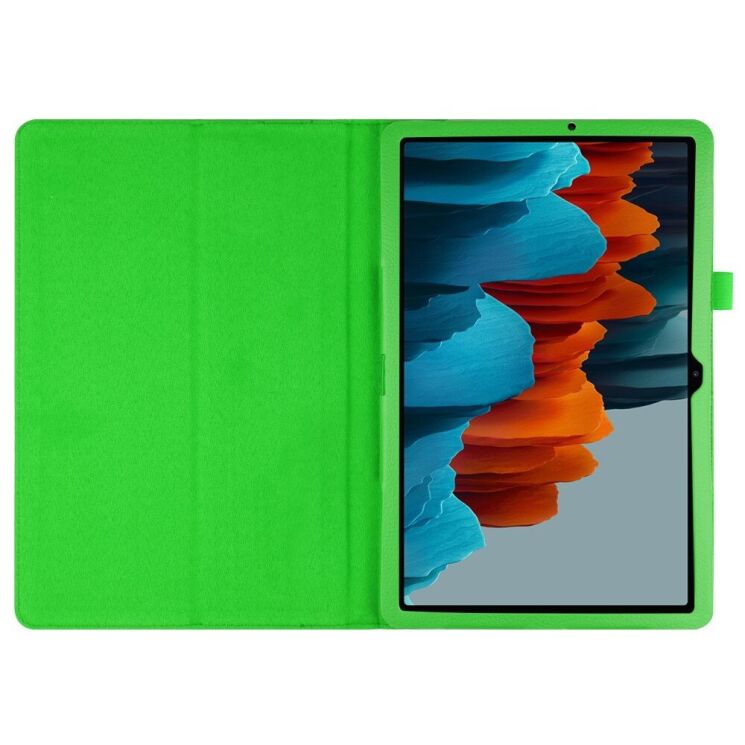 Чохол Deexe Folder Style для Samsung Galaxy Tab S7 (T870/875) / S8 (X700/706) - Green: фото 5 з 7