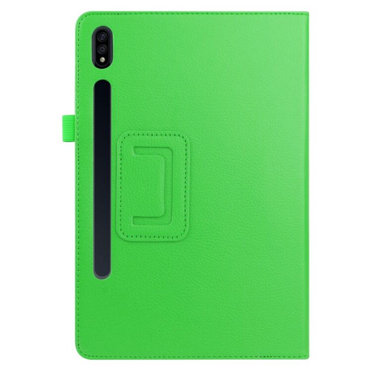 Чохол Deexe Folder Style для Samsung Galaxy Tab S7 (T870/875) / S8 (X700/706) - Green: фото 2 з 7