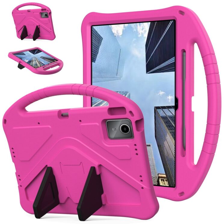Чохол Deexe KickStand Cover для Lenovo Idea Tab Plus - Rose: фото 1 з 7