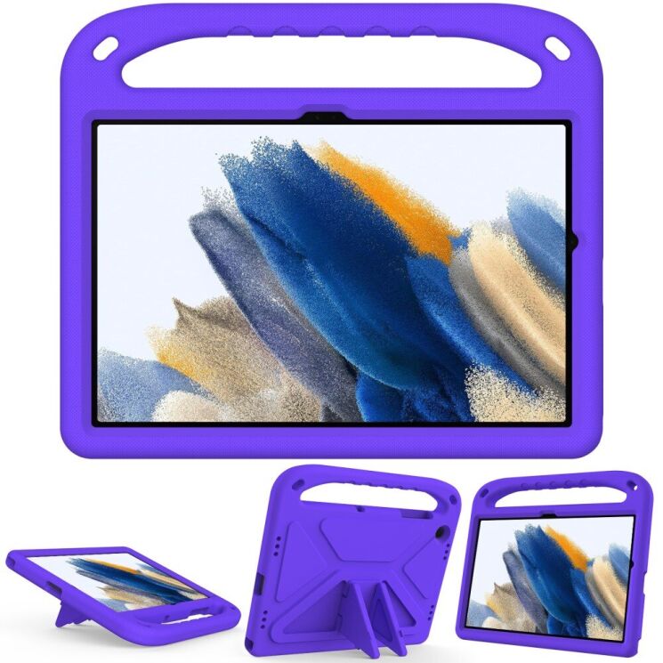 Чехол Deexe KickStand Cover для Samsung Galaxy Tab A9 Plus (X210/216) - Purple: фото 2 из 7