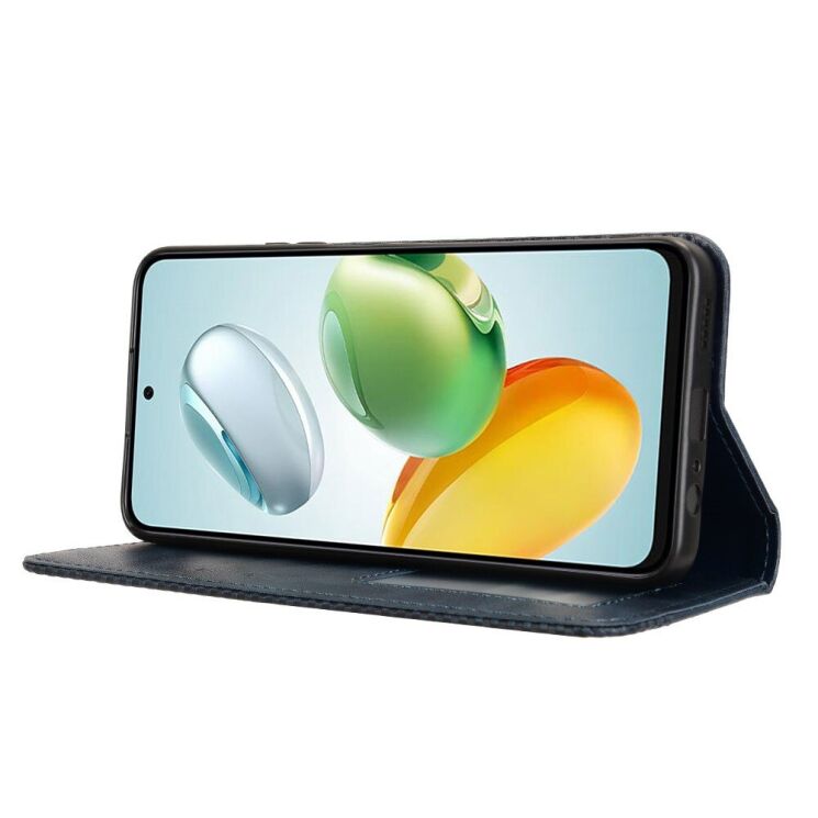 Чохол Deexe Retro Style для Honor 200 Smart - Blue: фото 3 з 7