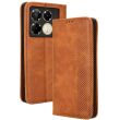 Чехол Deexe Retro Style для Infinix Note 40 Pro - Brown (352009Z)