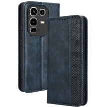 Чехол Deexe Retro Style для Infinix Note 50 / Note 50 Pro - Blue: фото 1 из 7