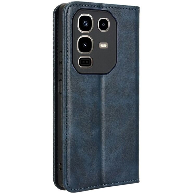 Чехол Deexe Retro Style для Infinix Note 50 / Note 50 Pro - Blue: фото 6 из 7