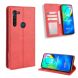 Чохол-книжка Deexe Retro Style для Motorola Moto G8 - Red (252308R). Фото 2 з 13