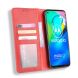 Чохол-книжка Deexe Retro Style для Motorola Moto G8 - Red (252308R). Фото 7 з 13