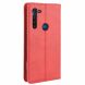 Чохол-книжка Deexe Retro Style для Motorola Moto G8 - Red (252308R). Фото 9 з 13