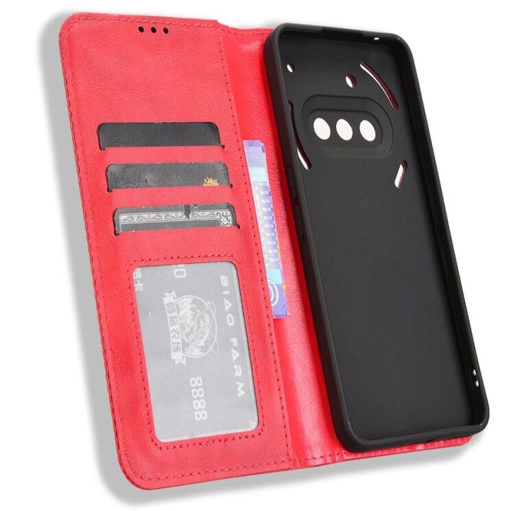 Чохол Deexe Retro Style для Nothing Phone (3a) - Red: фото 5 з 19