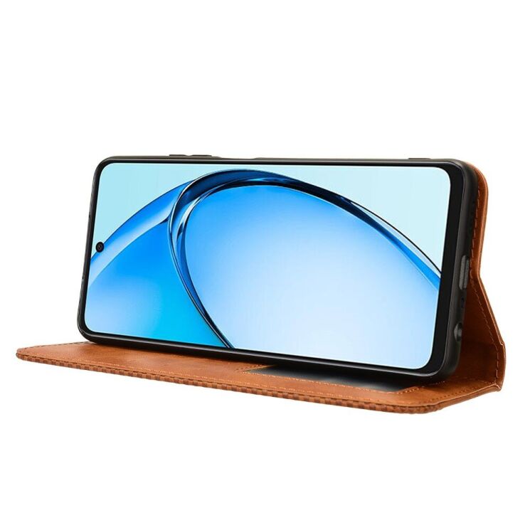 Чохол Deexe Retro Style для OPPO A60 - Brown: фото 3 з 7