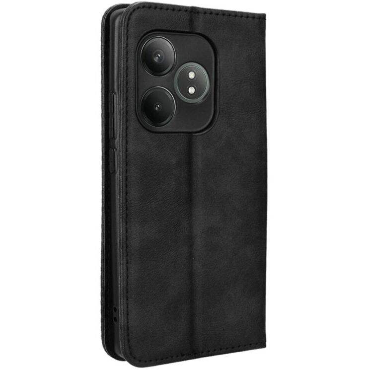 Чехол Deexe Retro Style для Realme GT Neo 6 SE / GT 6T - Black: фото 6 из 7