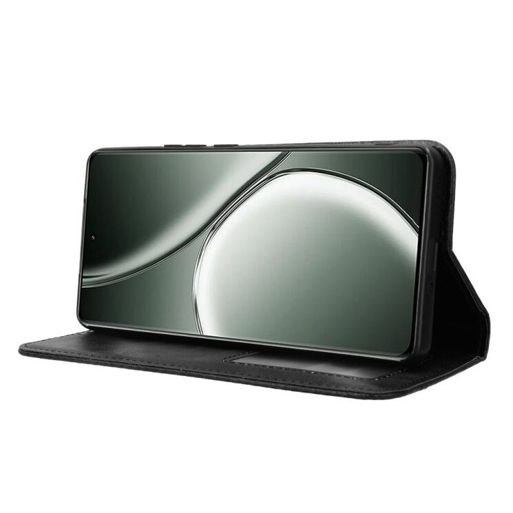 Чехол Deexe Retro Style для Realme GT Neo 6 SE / GT 6T - Black: фото 3 из 7
