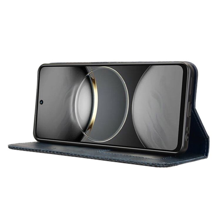 Чехол Deexe Retro Style для TECNO Spark 30 - Blue: фото 3 из 8