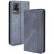 Чехол Deexe Retro Style для VIVO V21e - Blue (281600L). Фото 1 из 16