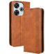 Чехол Deexe Retro Style для Xiaomi Redmi 13 - Brown (356414Z). Фото 1 из 7