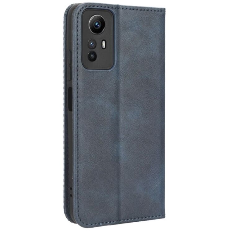 Чехол Deexe Retro Style для Xiaomi Redmi Note 12S - Blue: фото 6 из 7