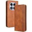 Чехол Deexe Retro Style для Xiaomi Redmi Note 14 Pro 5G / Note 14 Pro Plus / Poco X7 - Brown (373140Z)